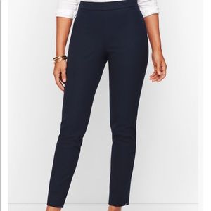 TALBOTS Chatham Curvy Ankle Pants in Indigo Blue